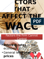 Factors That Affect The Wacc