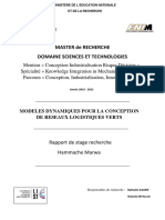 Modeles Dynamiques Pour La Conception de Reseaux Logistiques Verts