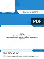 Overview of CATIA V5