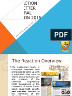 The Reaction Orientation Primer