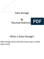 Data Storage