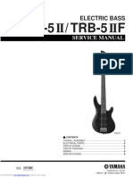 Electric Bass Service Manual TRB-5 II