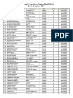 Resultado Examen Cajamarca