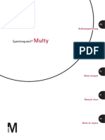 SQ Multy Operating Manual - 2011 - 05