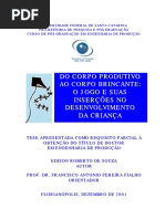 Do Corpo Produtivo Ao Corpo Brincante