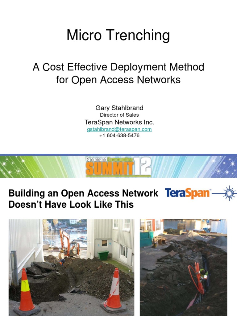 Micro Trenching | PDF