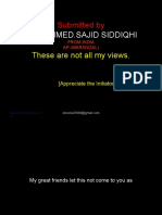 Mohammed - Sajid Siddiqhi: Submitted by