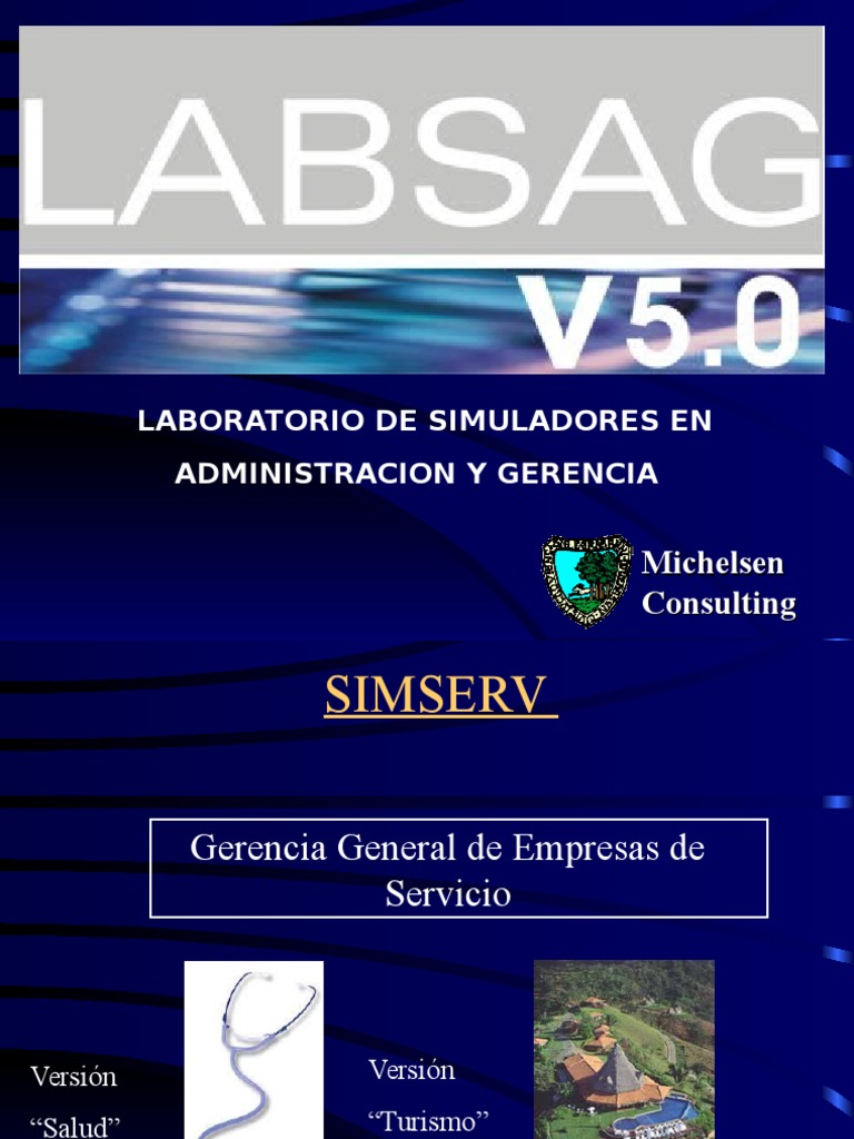 Simserv PresentacionyDemo | PDF | Hospital | Toma de decisiones