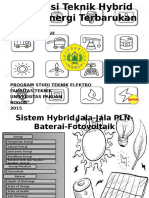 Hybrid Surya dan PLN (On Grid)