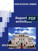 Raport de Activitate 2015