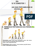 Perkembangan Dan Pertumbuhan Manusia