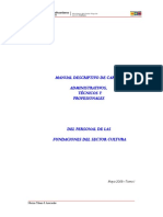 Manual de Cargos Administrativo Técnico y Profesional FMN