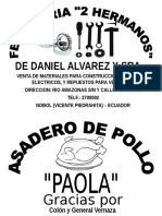 De Daniel Alvarez Y Sra