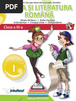 Manual Romana Clasa A Iii A