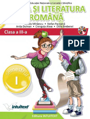 Manual Romana Clasa A III-a |