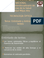 Dev - Temp - Entintado y Antirayas de Lentes