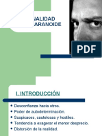 Personalidad Paranoide