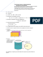 Guía de Estudio Para El Tercer Bimestre