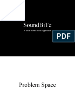 Soundbite: A Social Mobile Music Application