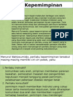 Gaya Kepemimpinan Powerpoint