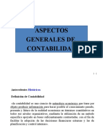 Aspectos Generales de Contabilidad