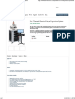 Hot Filament CVD System - Graphene Deposition System