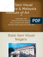PSV1054 Balai Seni Visual Negara & Malaysia Institute of