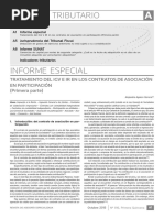 Tratamiento Del IGV e IR en Los Contratos de Asociación en Participacion (PART 1)