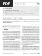 Declaracion Informativa de Precios de Transferencia