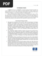Download Marketing Project on HP laptops by Nikhil_Gharat SN29905119 doc pdf