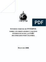 Informe de Interpol