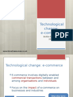 Technological Change Ecommerce