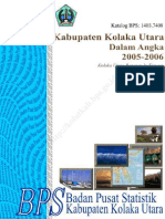 Kabupaten Kolaka Utara Dalam Angka 2005 2006 PDF