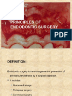 Principles of endodontic surgery