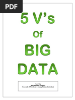 5 V's of Big Data