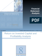 Chapter 08, Financial Statment Analysis