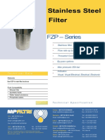 Stainless Steel Manifold Filter Specs