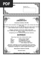 650 Koleksi Contoh Undangan Pengajian Pernikahan Pdf Terbaik