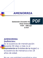 AMENORREA