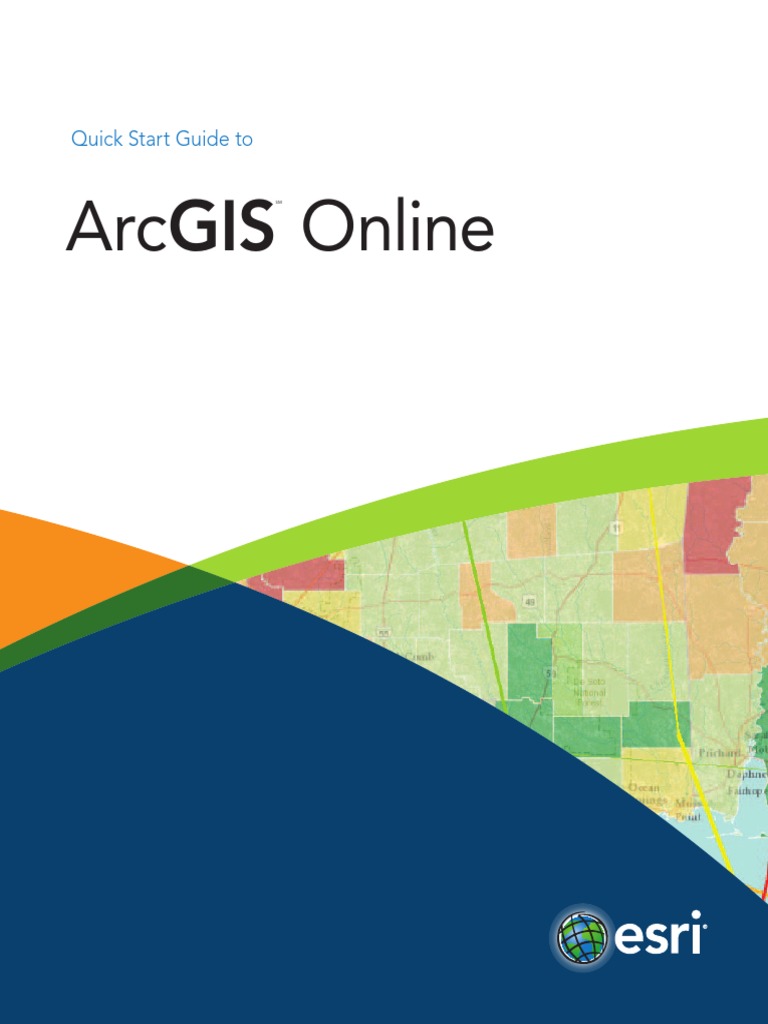 Quick Start Arcgis Online Organizations | PDF | Arc Gis | Esri