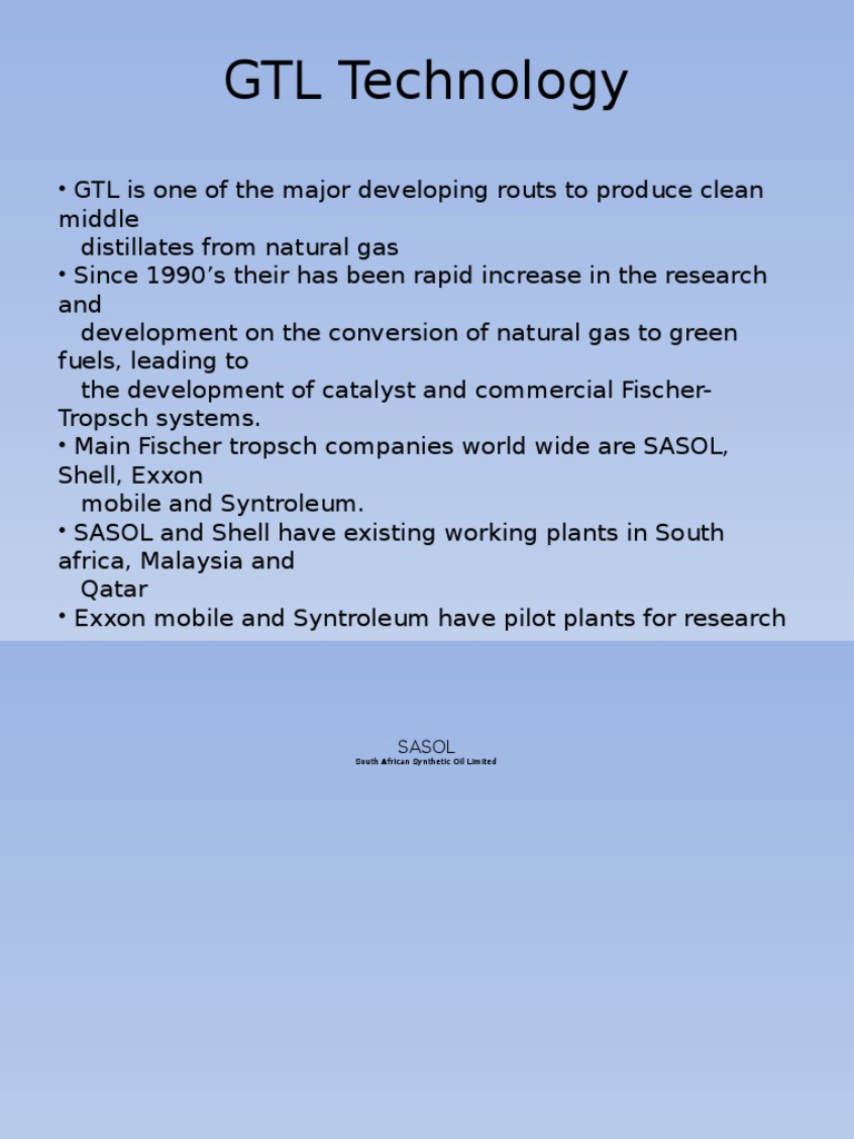 Gtl Meaning In Oil And Gas | Escravos Gas-to-Liquids Project, Niger ...