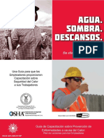 Agua Sombra Descansos PDF