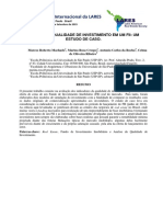 Análise Da Qualidade de Investimento em Um Fii: Um Estudo de Caso