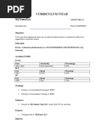 Fresher ECE Resume Model 211