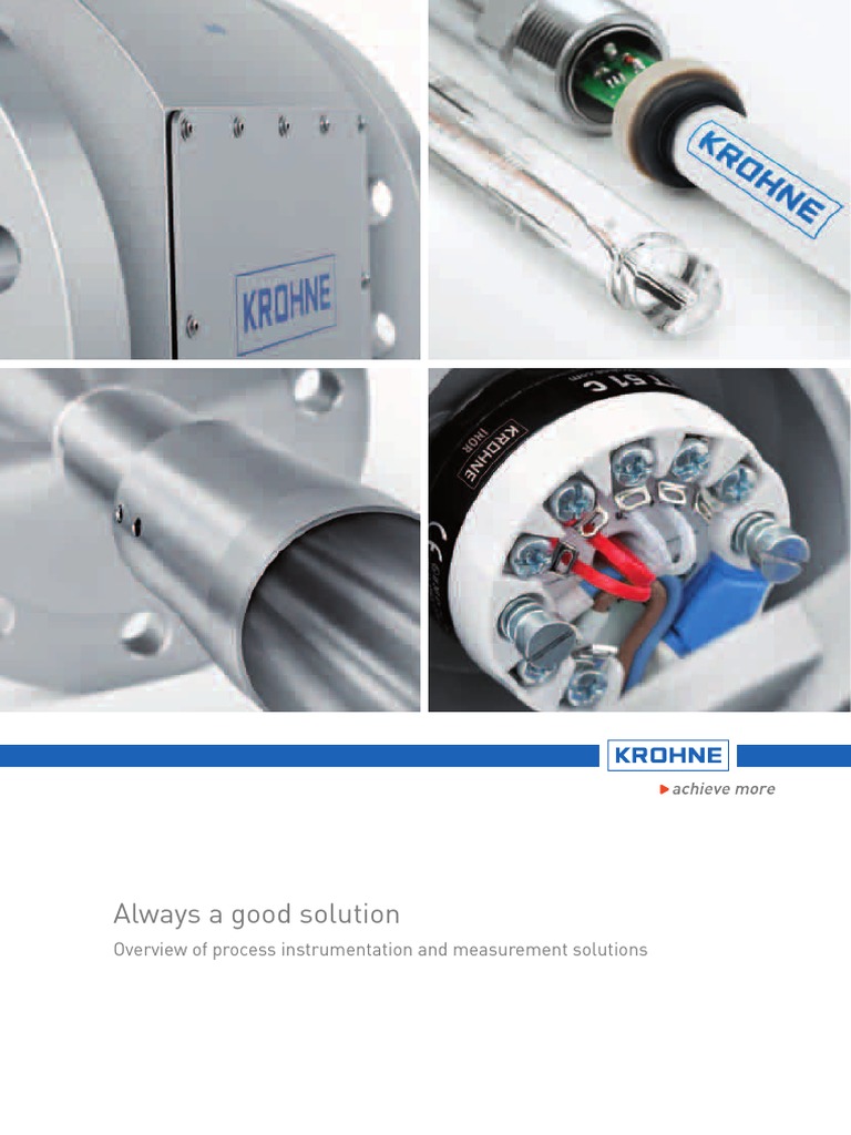 krohne marshall water flow meter