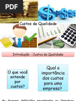 Custos Da Qualidade