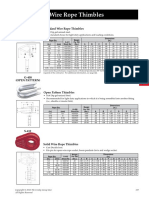 Standard Wire Rope Thimbles G-411