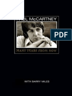 Paul McCartney (Many Years From Now) by Barry Miles