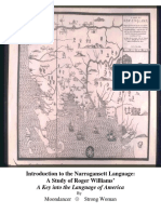 Introduction To The Narragansett Language
