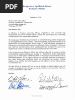 Chicago Members Letter to Sec. Foxx